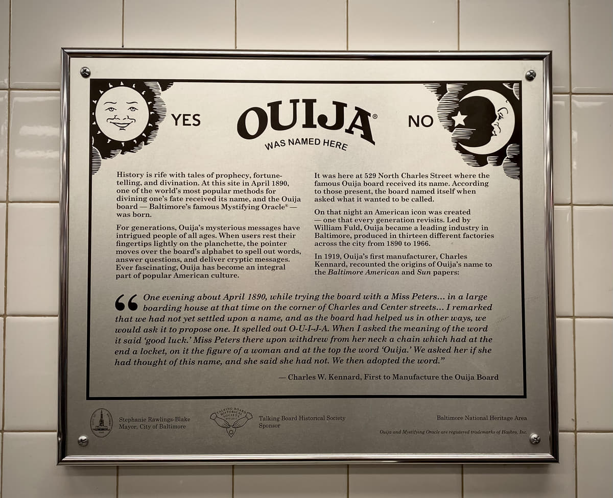 What does 7/11 have to do with Ouija Boards?