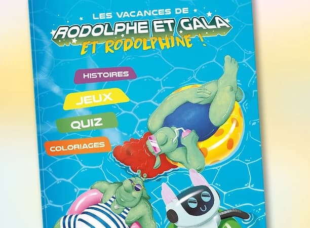 Le cahier d'activités "Les vacances de Rodolphe, Gala (et Rodolphine)" est de nouveau disponible !