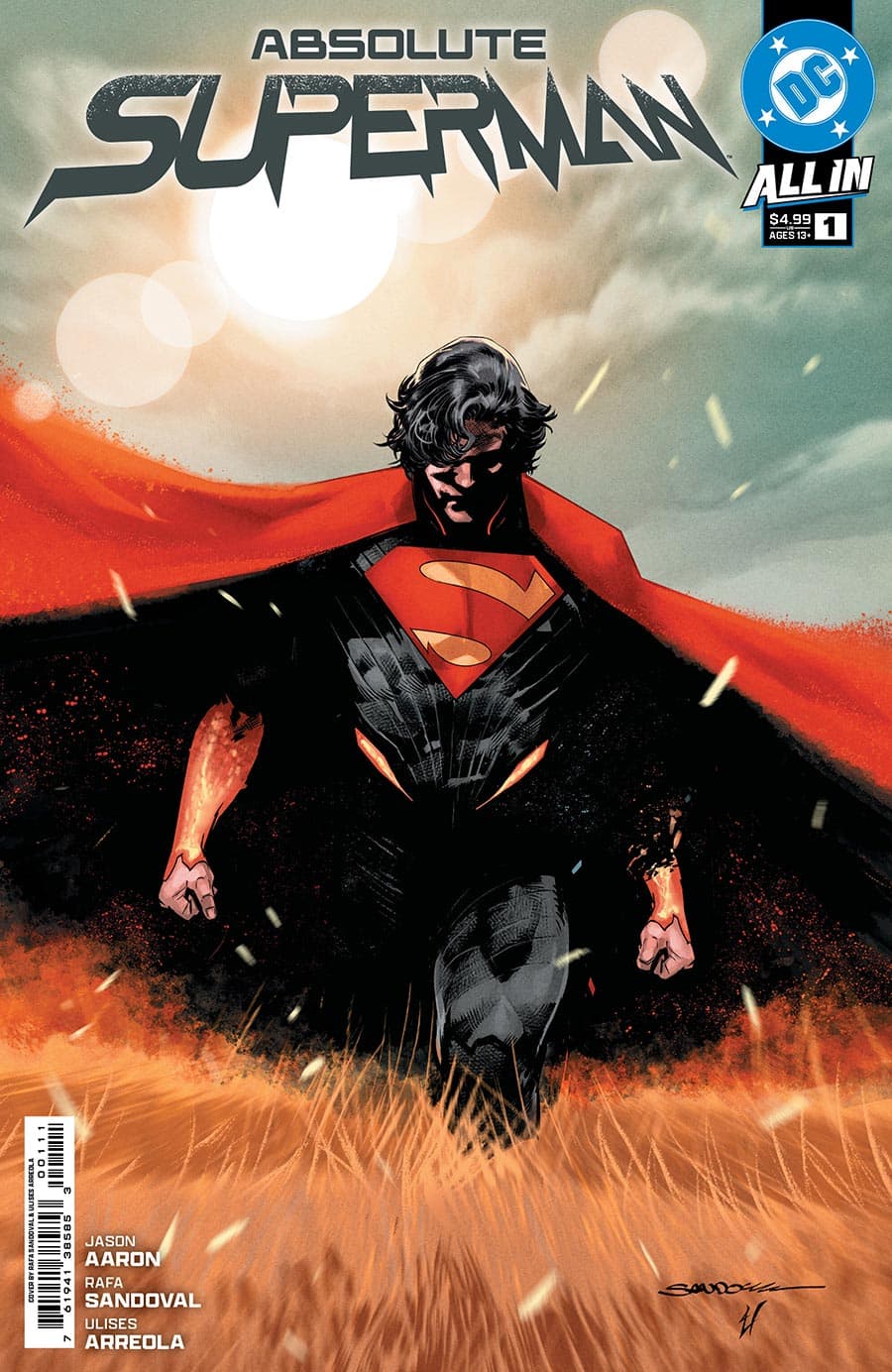 An interview with comics writer Jason Aaron about his DC Comics series Absolute Superman