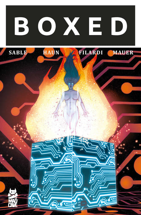 An interview with comics writer Mark Sable about his Mad Cave Studios project Boxed