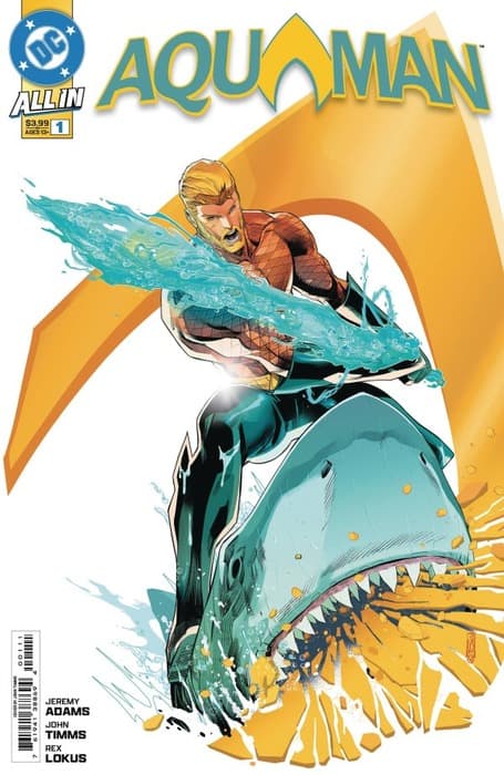 An interview with comics writer Jeremy Adams about working on the new DC Comics All In series Aquaman