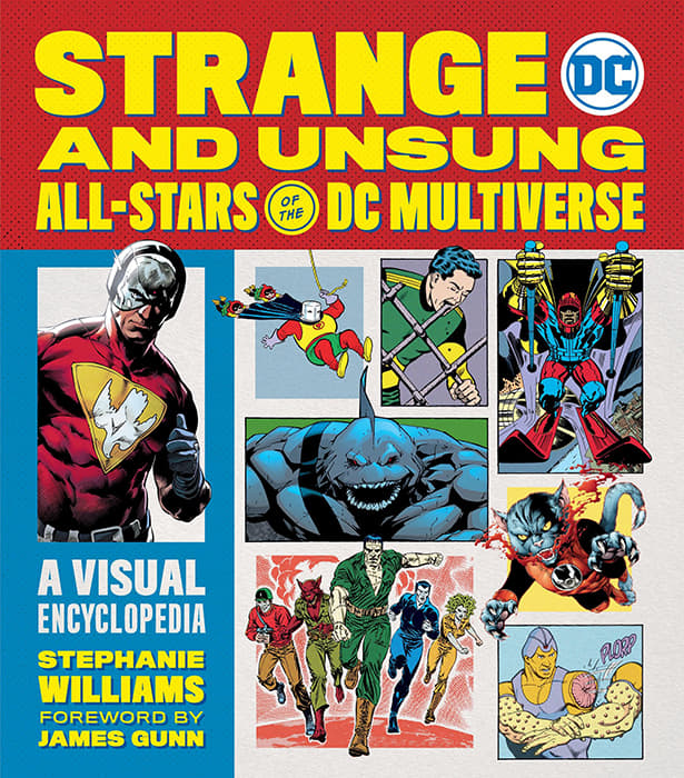 An interview with comic book writer Stephanie Williams about her book Strange and Unsung All-Stars of the DC Multiverse