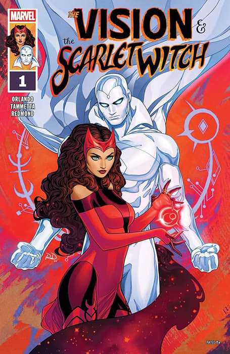 an interview with comics writer Steve Orlando about his Marvel Comics series The Vision and The Scarlet Witch
