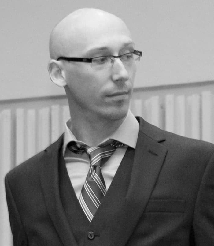 Comics writer Trevor Mueller