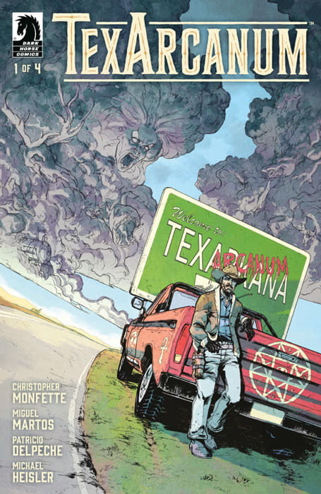 An interview with comics, tv, and film writer Christopher Monfette about his Dark Horse Comics project Texarcanum