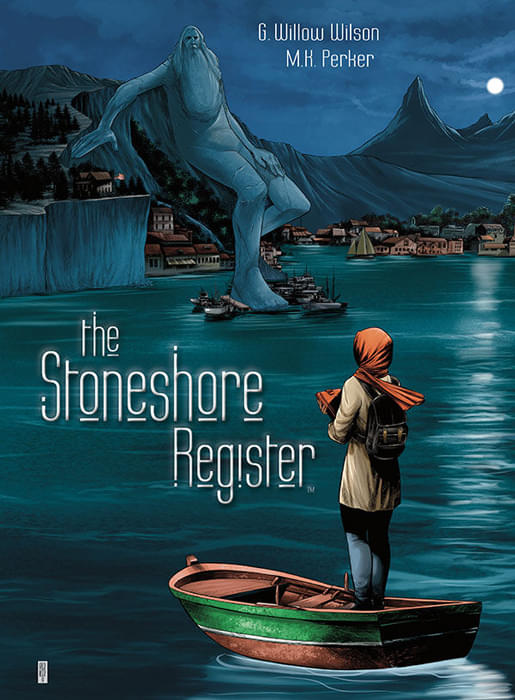 An interview with comics writer G. Willow Wilson about her Dark horse Comics graphic novel The Stoneshore Register