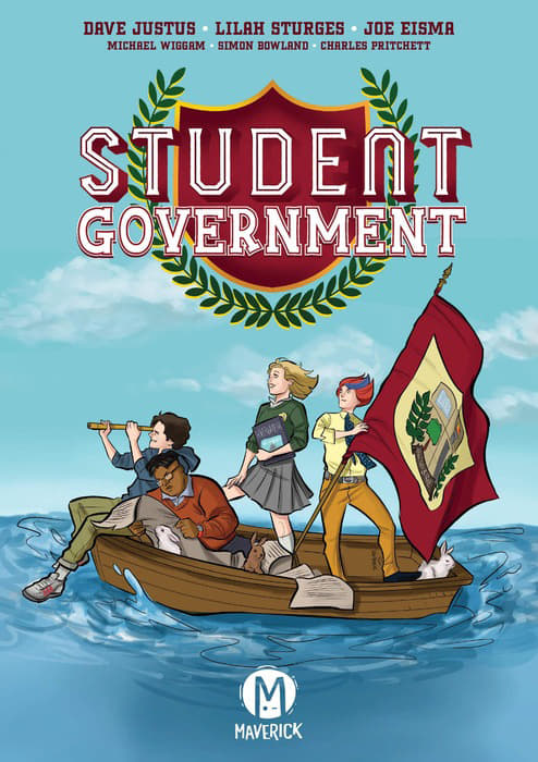 An interview with comics artist Joe Eisma about his Mad Cave Studios Maverick Imprint young adult graphic novel Student Government