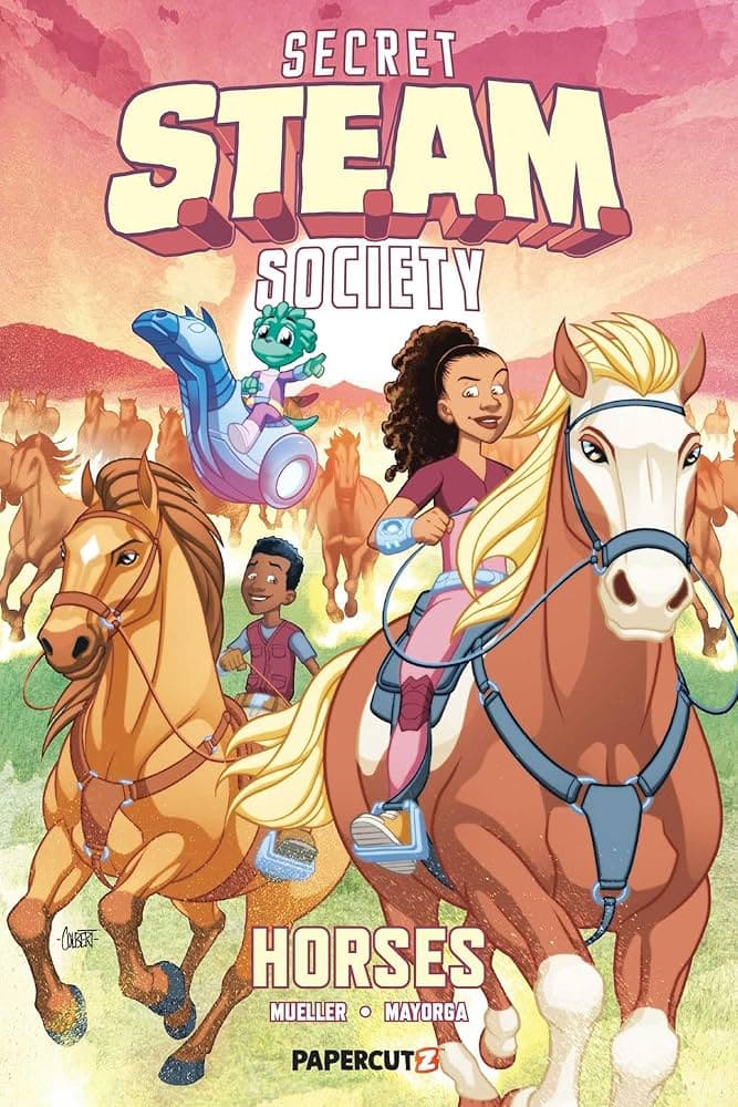 An interview with comics writer Trevor Mueller about his Papercutz graphic novel Secret STEAM Society