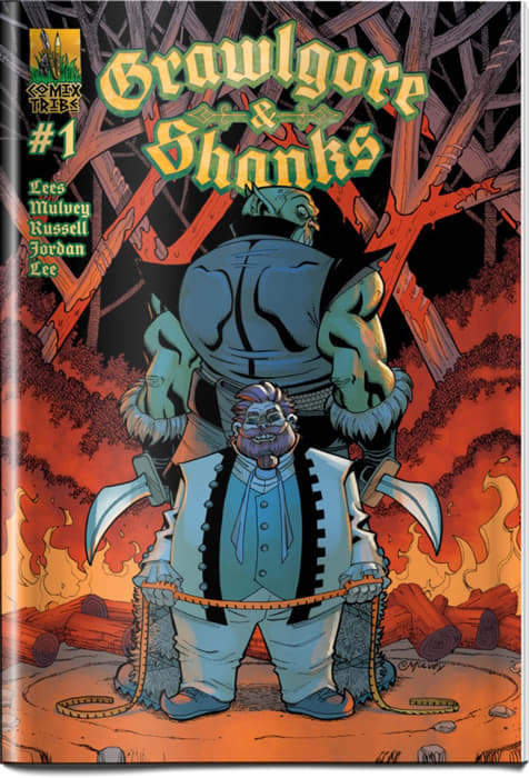 An interview with comics writer John Lees about his crowdfunding comics project Grawlgore & Shanks