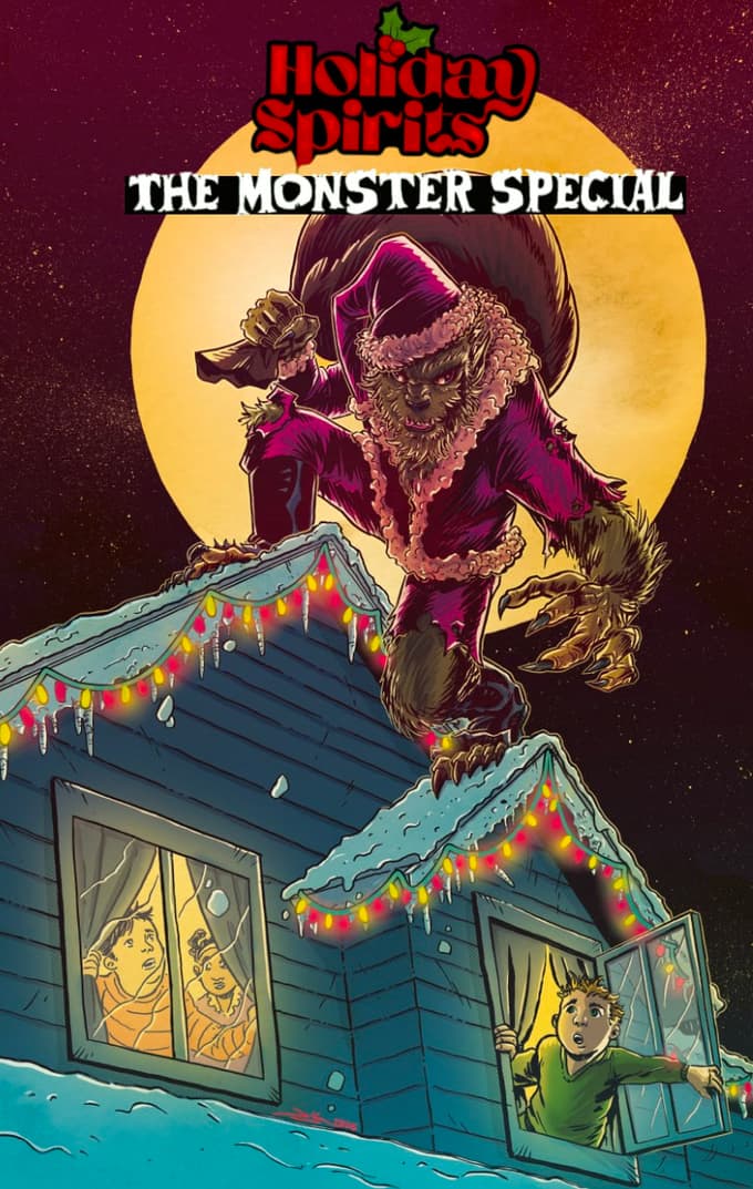 An interview with comics creator Travis Gibb about his Kickstarter project Holiday Spirits: The Monster Special