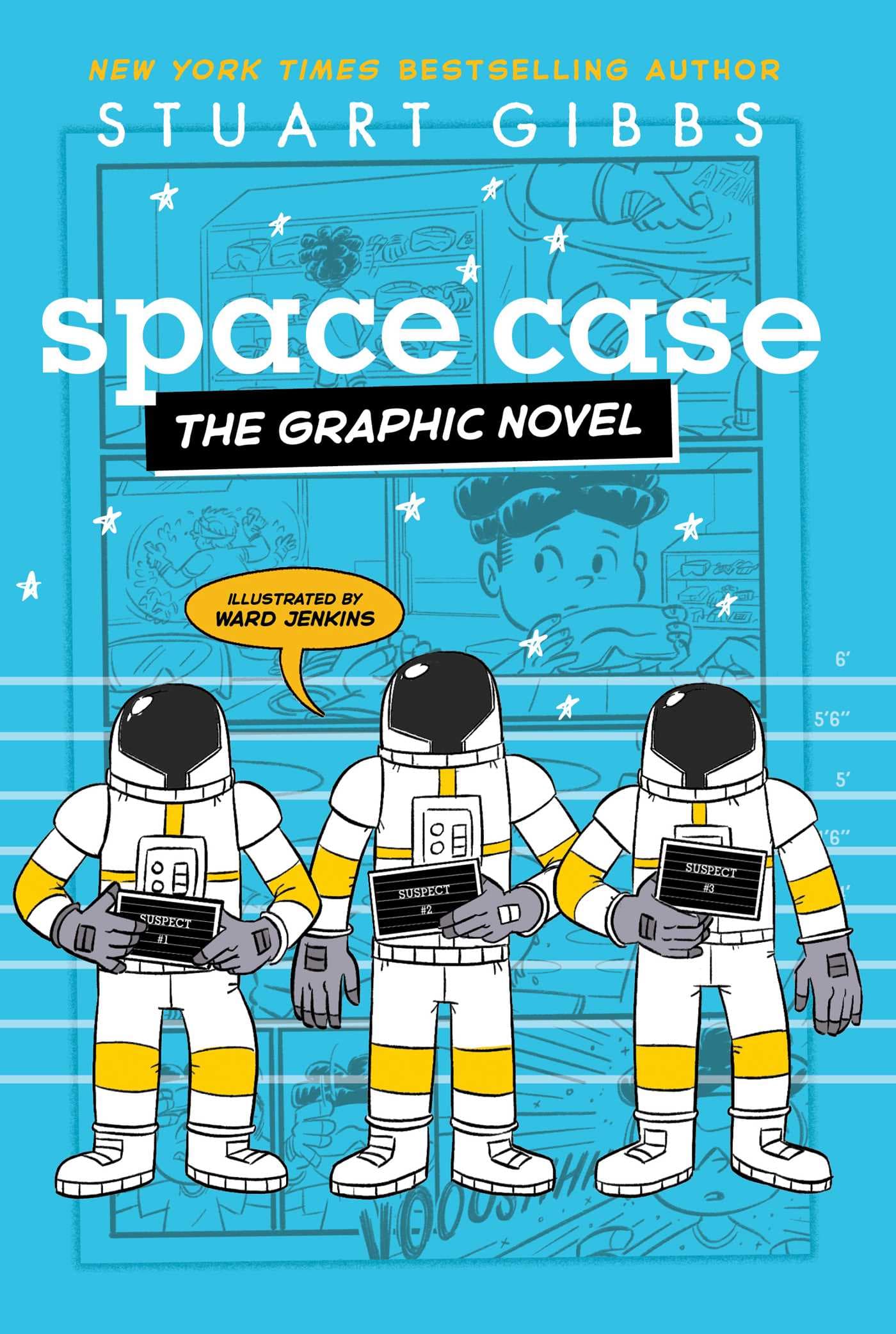 An interview with comics creator Stuart Gibbs about his graphic novel Space Case