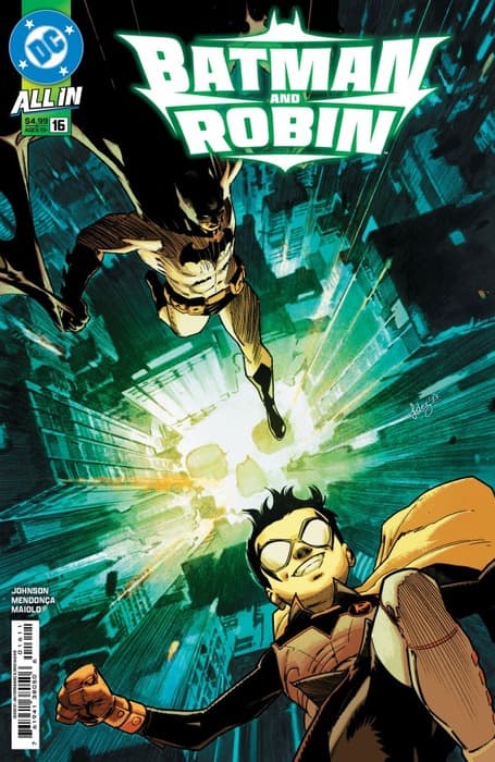 Batman and Robin from DC Comics podcast interview with comics writer Phillip Kennedy Johnson