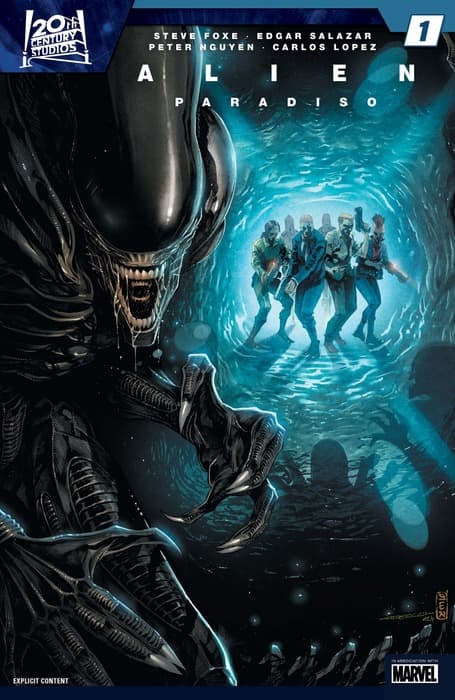 Alien Paradiso from Marvel Comics writer Steve Foxe interview