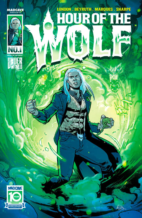 An interview with comics writer and CEO of Mad Cave Studios about his Underwold Universe Summer cross over event and Hour of the Wolf