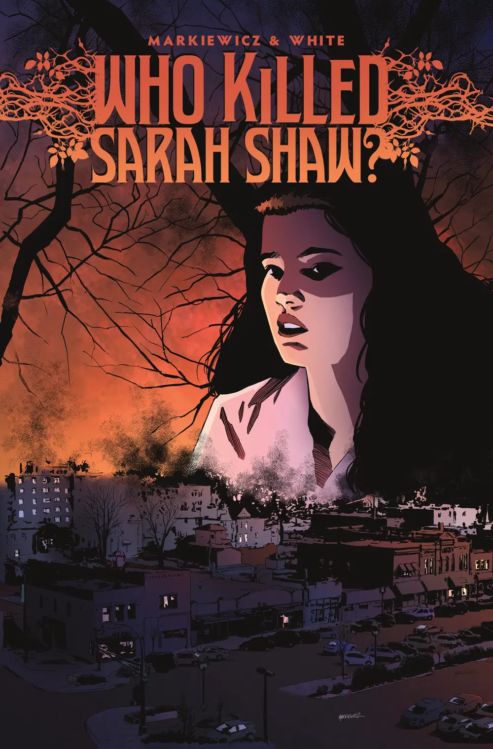 An interview with Adam Markiewicz about his comics project Who Killed Sarah Shaw? from Dauntless Stories