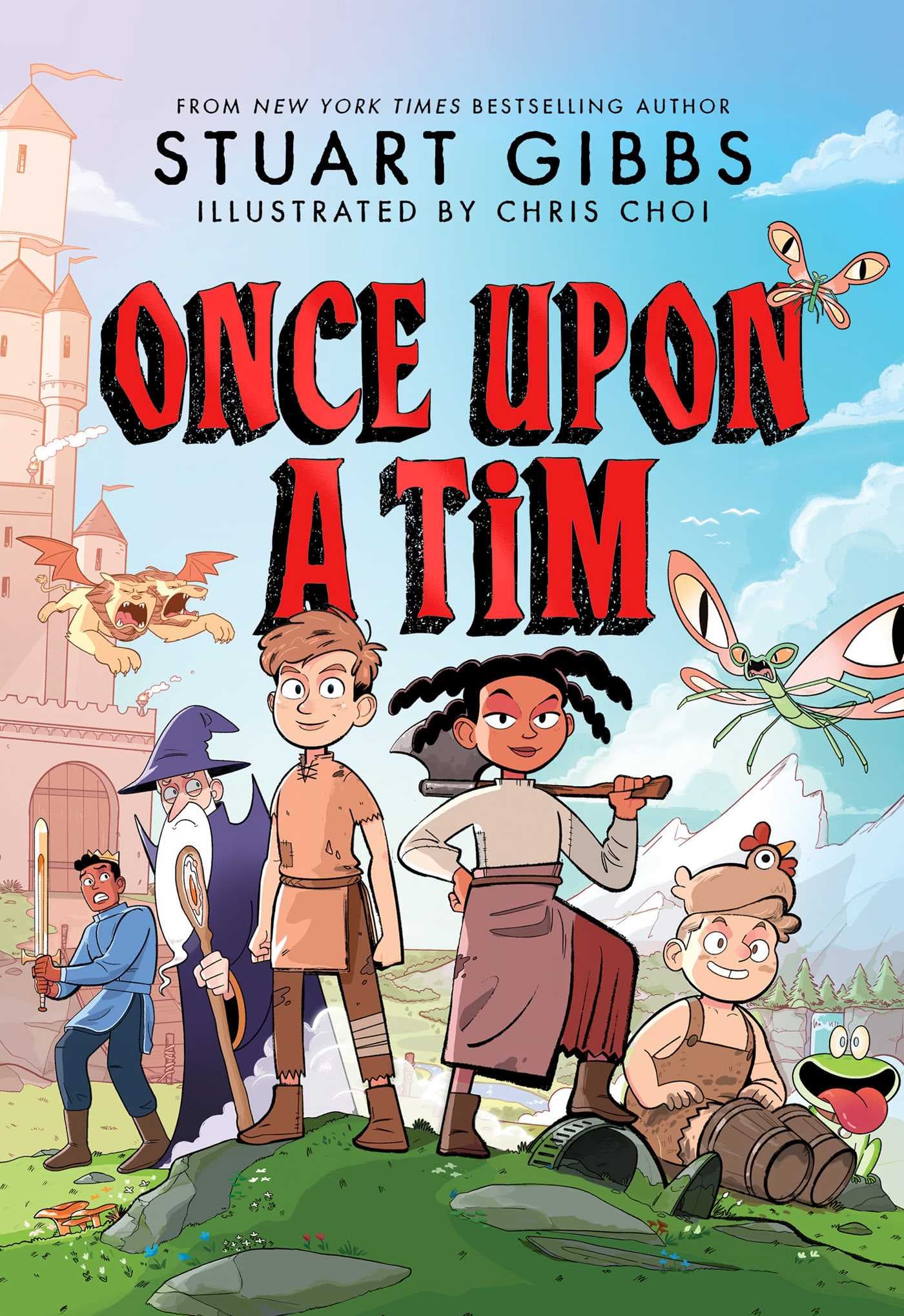 An interview with comics creator Stuart Gibbs about his graphic novel series Once Upon A Tim