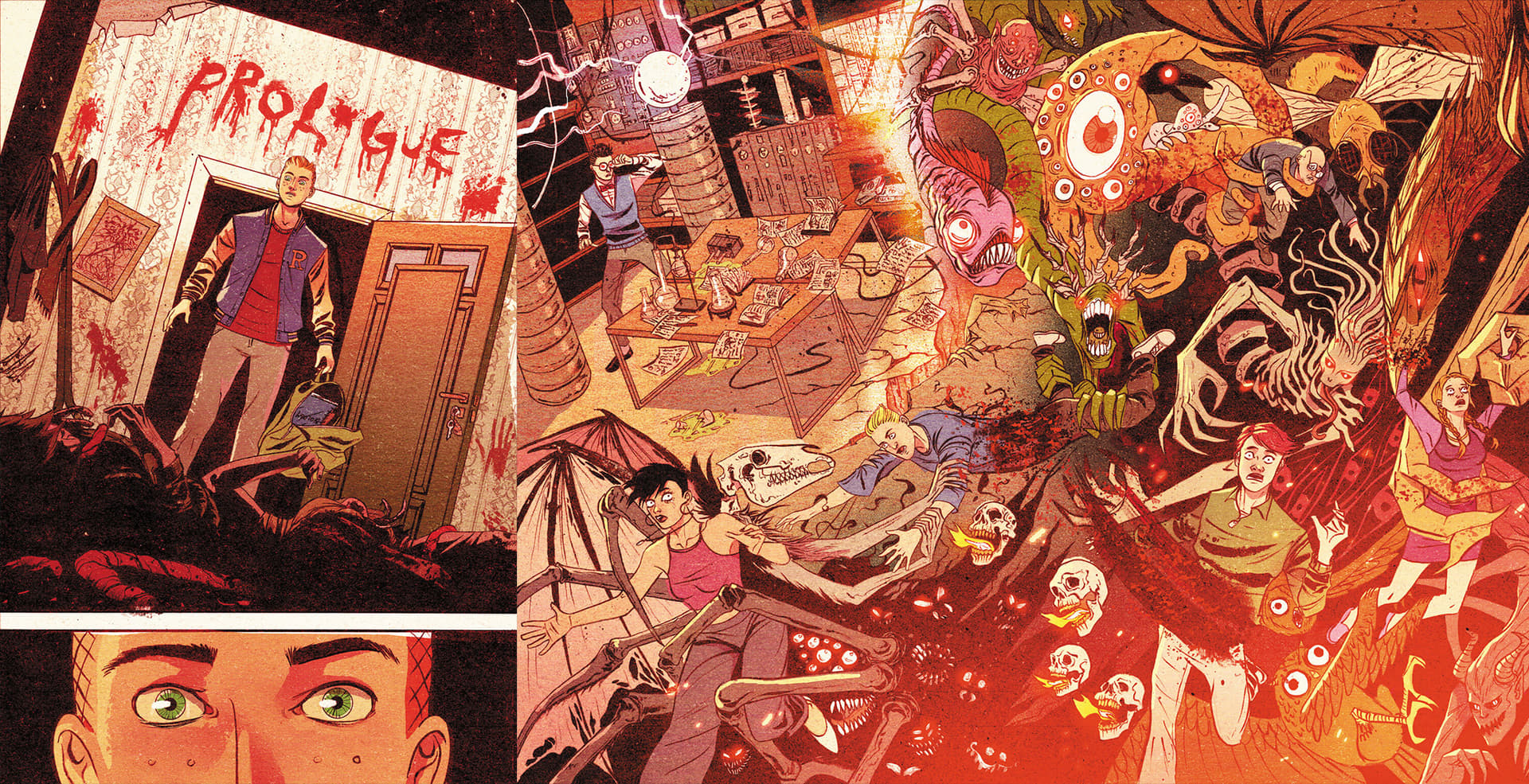 Preview sample pages from Archie Comics Judgement Day