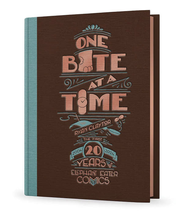 An interview with Eisner Judge Ryan Claytor about his Eisner nominated hardcover One Bite At A Time