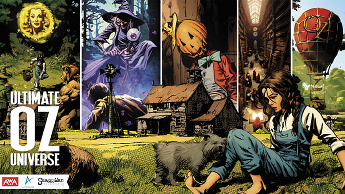 An interview with comics writer Cullen Bunn about the new crowdfunding project Ultimate Oz from AWA comics