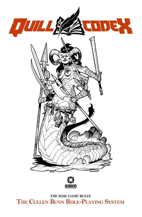 An interview with comics writer Cullen Bunn about his new role playing game system Quill and Codex