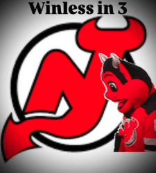 Devils Skid Hits 3