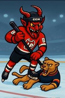 Devils Dispose Of Champs In Home Opener