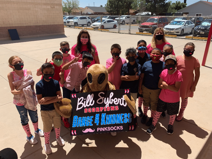 #pinksocks Kindness in full effect at Bill Sybert School