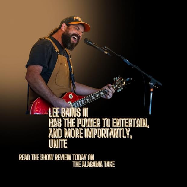 Lee Bains III With Passion and Purpose in Huntsville Show