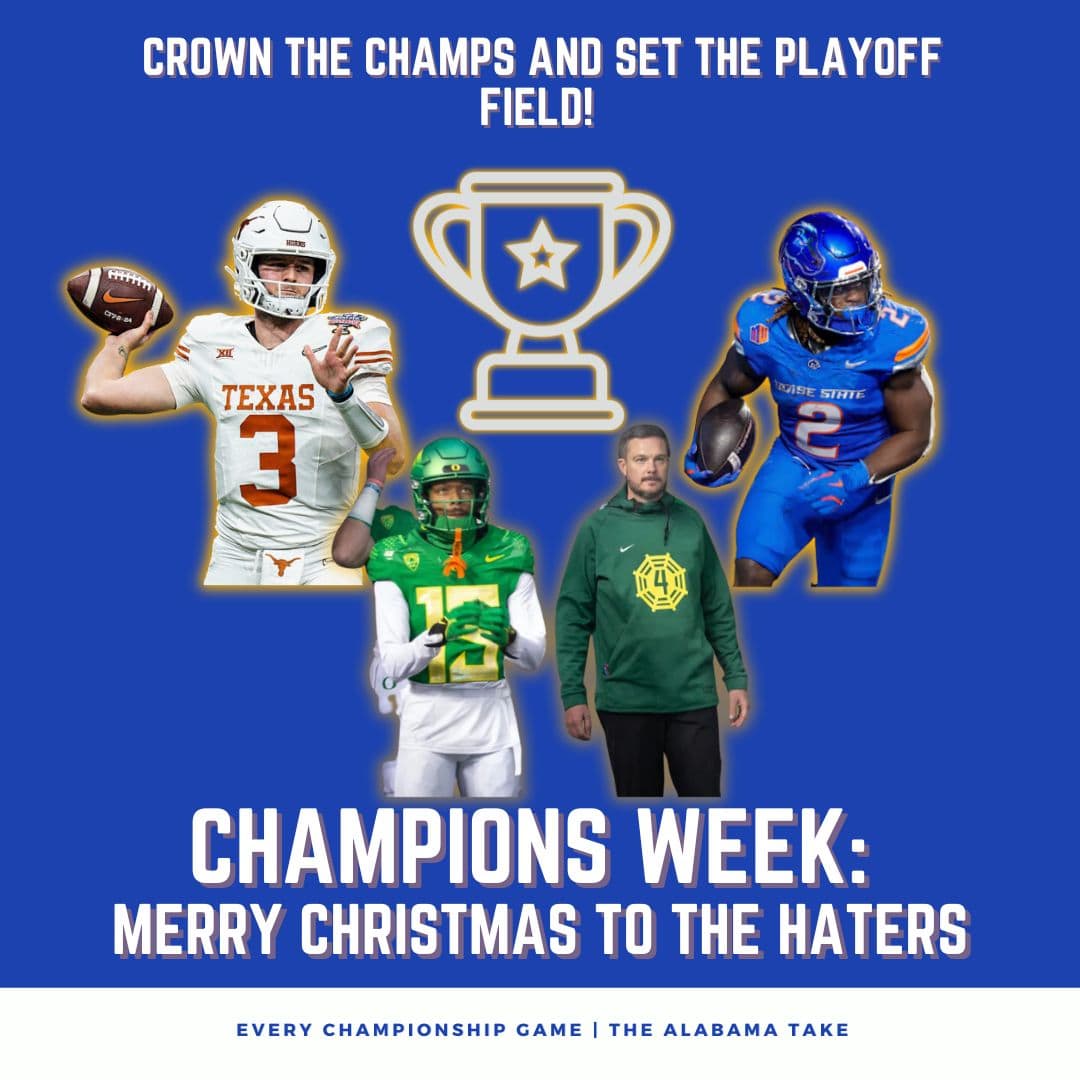 Taking Bets | Who's A Champion? | Championship Week