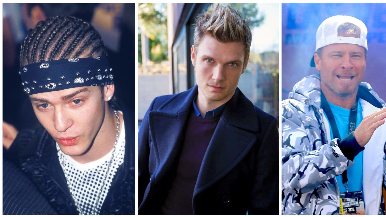 Photo of various boy band figures