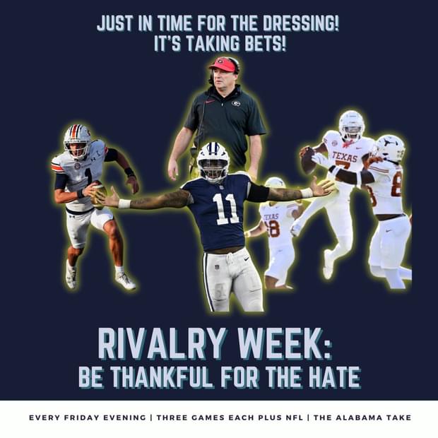 Taking Bets | Thanks For Rivals | Week Thirteen