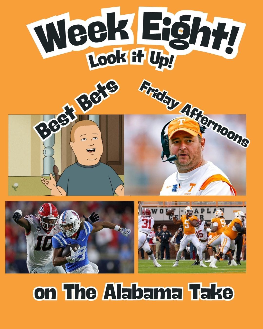 Taking Bets | Look It Up| Week Eight