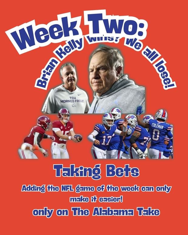 Taking Bets | Brian Kelly Wins, We All Lose | Week Two