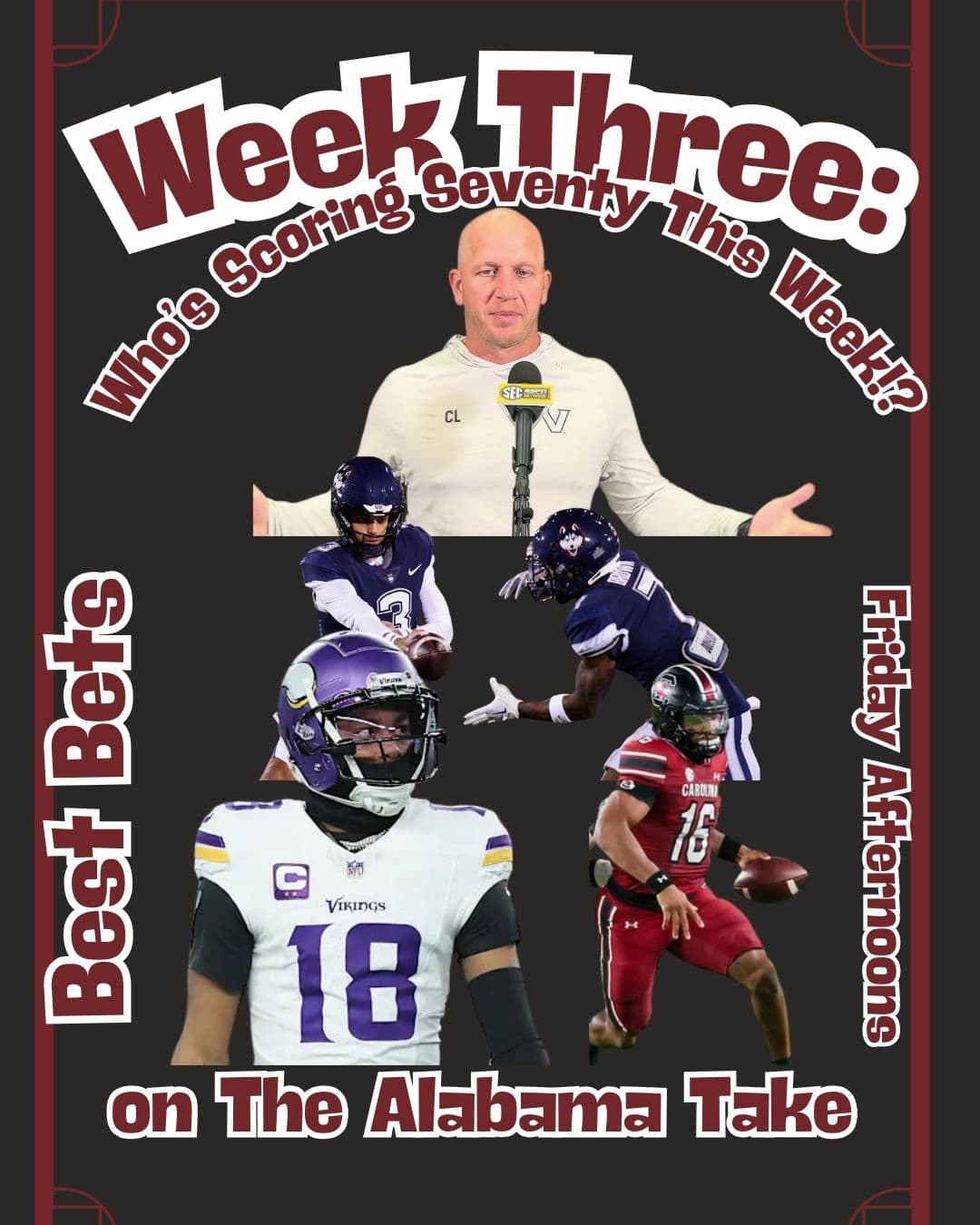 Taking Bets | Anyone Scoring Seventy? | Week Three