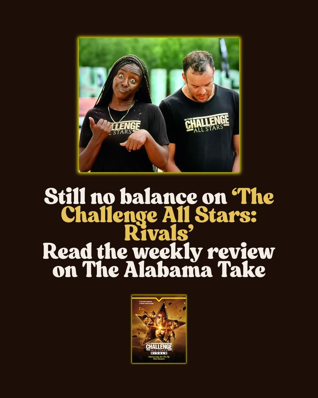 More This, Less That on 'The Challenge All Stars: Rivals' | "Star-Crossed Rivals"
