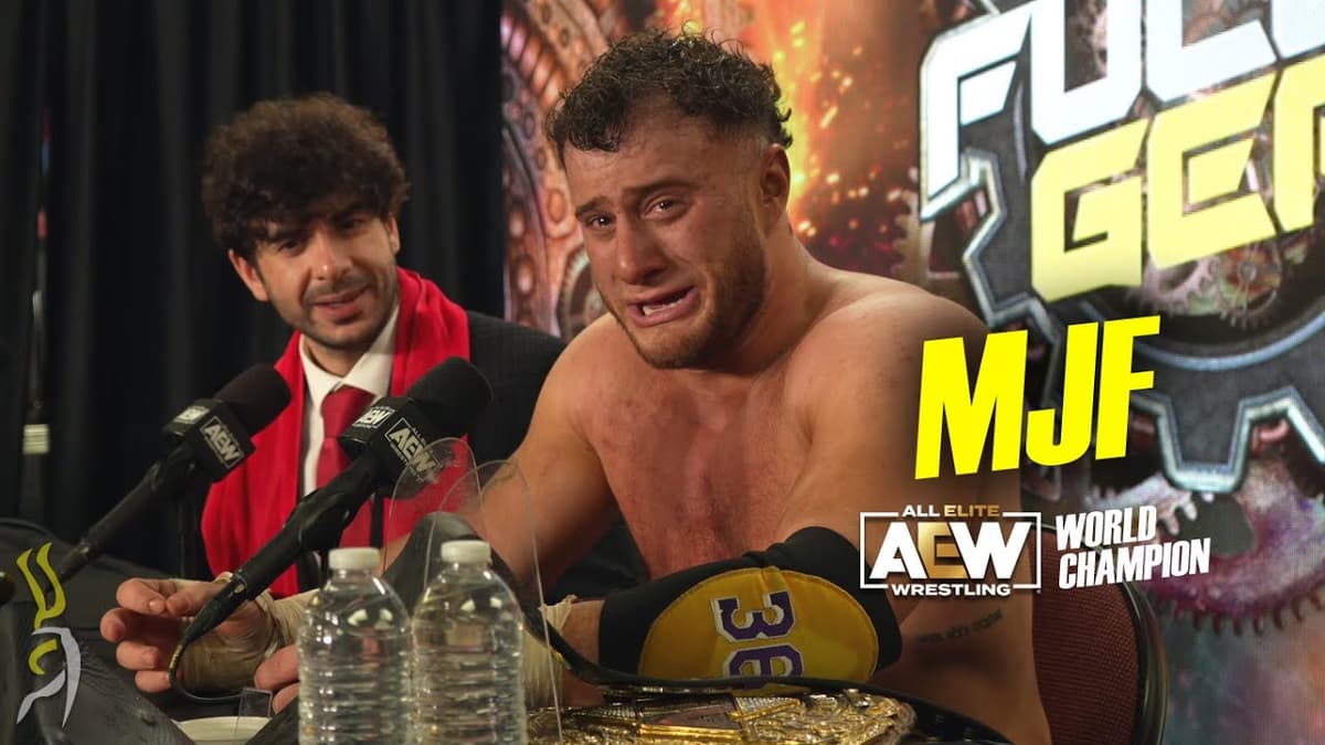 A Villain's Origin: How MJF's Tearful Promo Pushes Wrestling Forward
