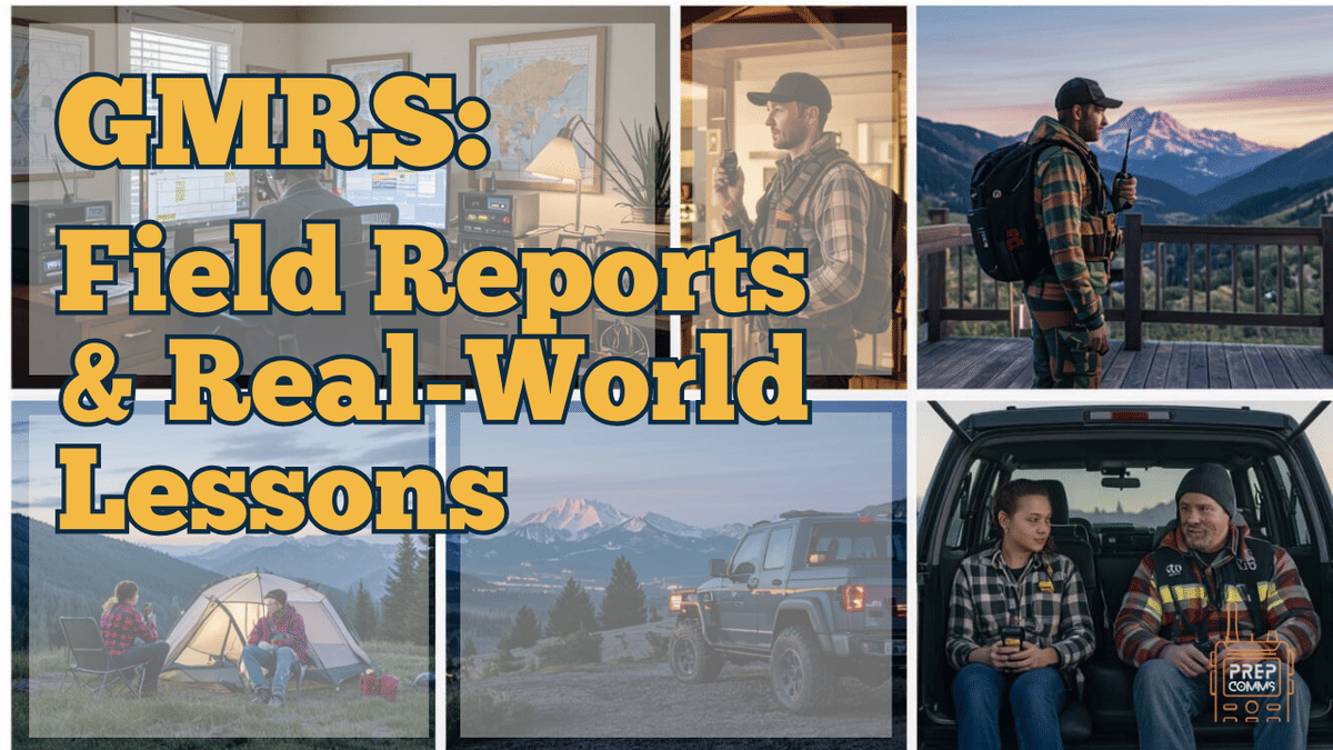 Field Reports: Real-World GMRS Lessons from Listeners