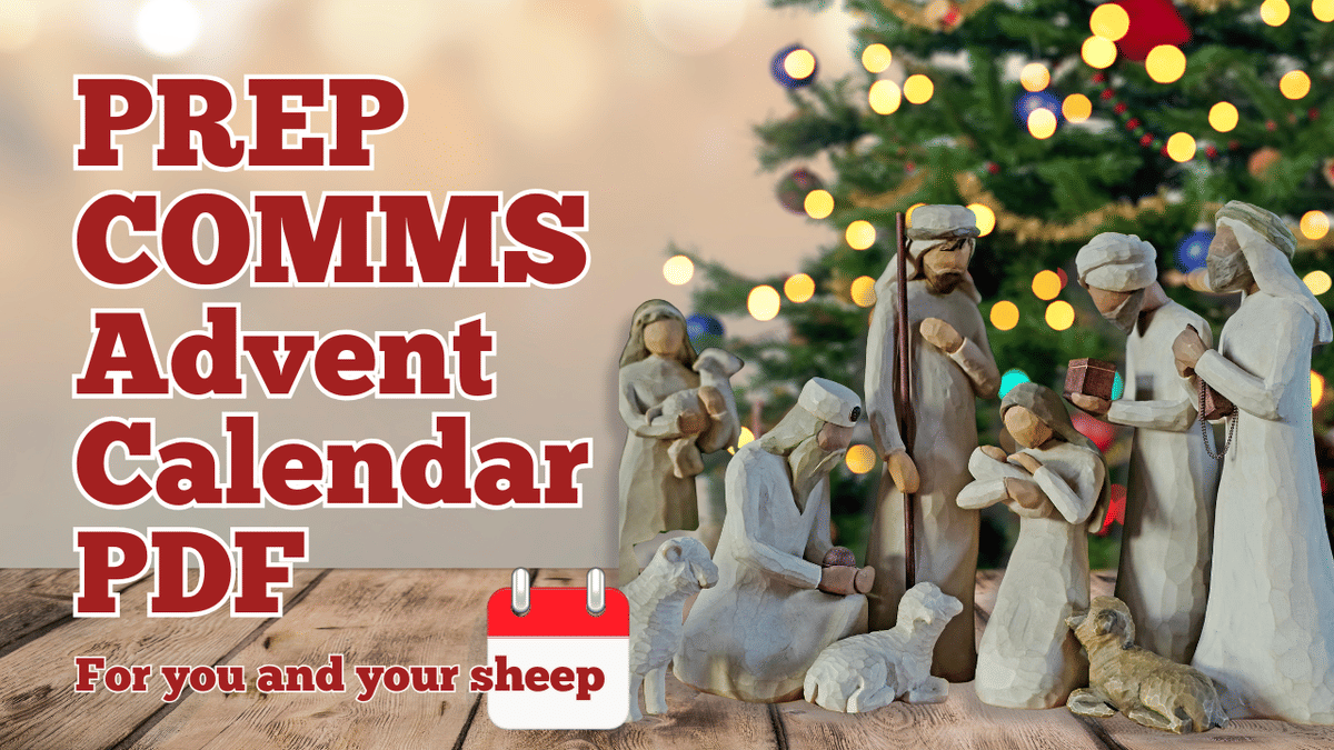 A 25-Day Advent Calendar for Family Communication & Preparedness