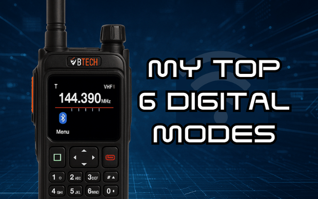 My Favorite 6 Digital Modes for Ham Radio Preppers