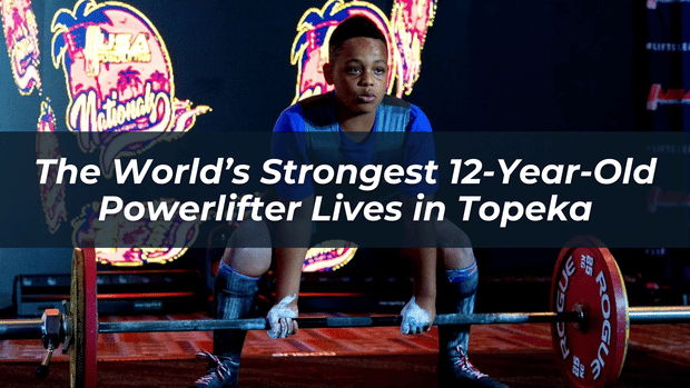 The World’s Strongest 12-Year-Old Powerlifter Lives In Topeka Kansas | Jackson Bo Jensen