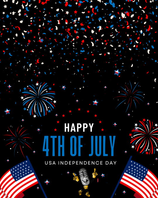 (Heavy Breathing) (Heavy Breathing)Nurse Thickems would like to wish everyone (Heavy Breathing) a safe 4th of July(Heavy Breathing) (Heavy Breathing) and remember only pack one to go plate. (Heavy Breathing) Bye y’all!