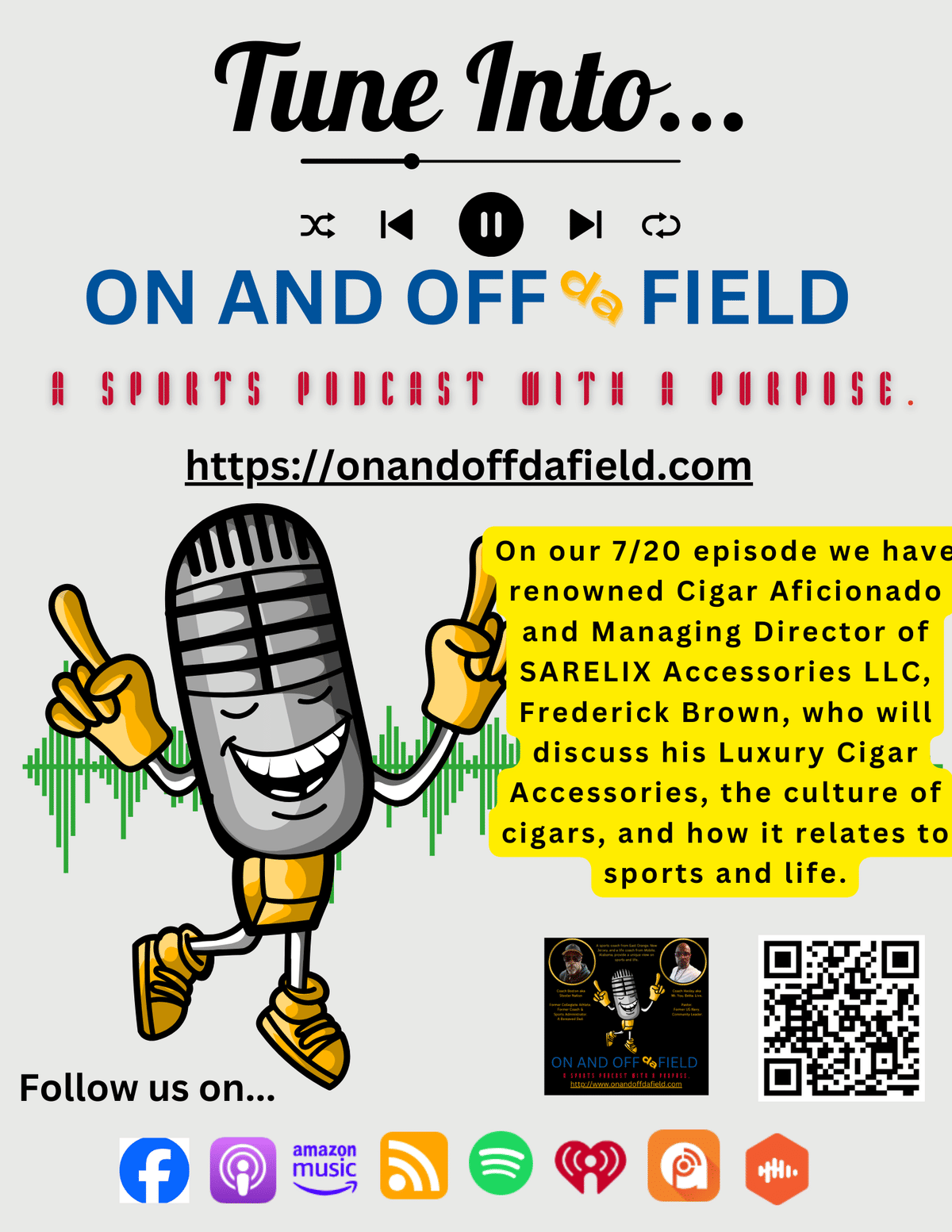 Tune in this Saturday!