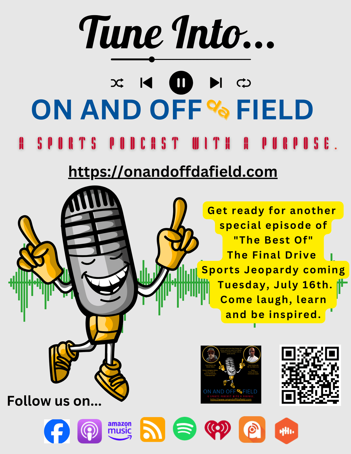 Special episode coming Tuesday!