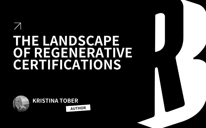 The Landscape of Regenerative Product Certifications