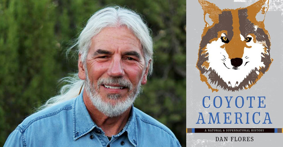 Picture of Dan Flores and his book cover