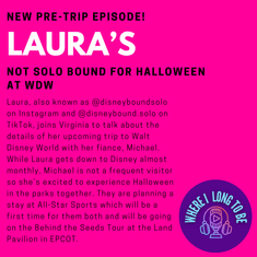 Pre-Trip Report: Laura’s Not Solo Bound for Halloween at WDW (October/November 2024)