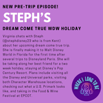 Pre-Trip Report: Steph’s Dream Come True WDW Holiday (November 2024)