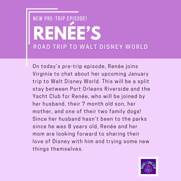 Pre-Trip Report: Renée’s Road Trip to Walt Disney World (January 2025)