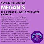 Pre-Trip Report: Megan’s Trip Around the World for Flower & Garden (February/March 2024)