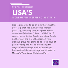 Pre-Trip Report: Lisa’s More Means Merrier Girls’ Trip (December 2025)